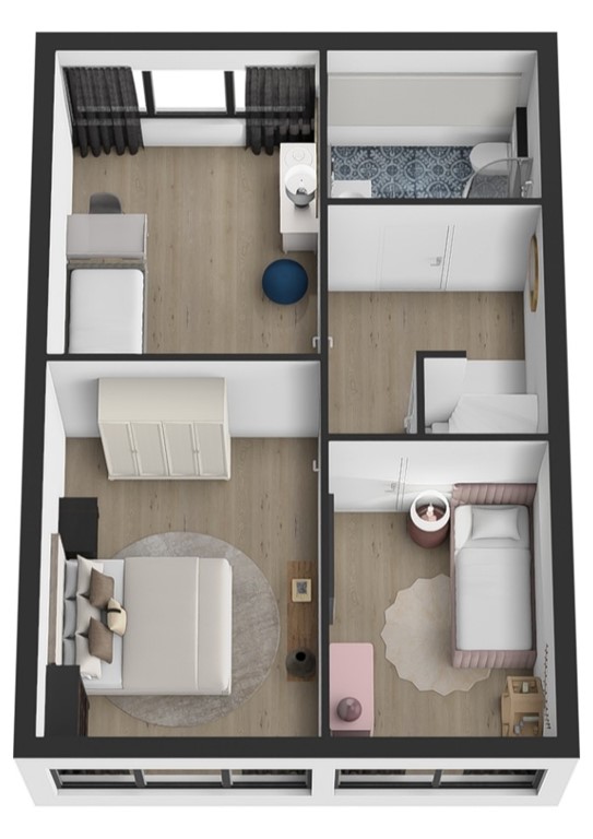 mediumsize floorplan